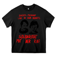 Black baader–meinhof raf original 70s design Heavy Core Tee - linhVisuals