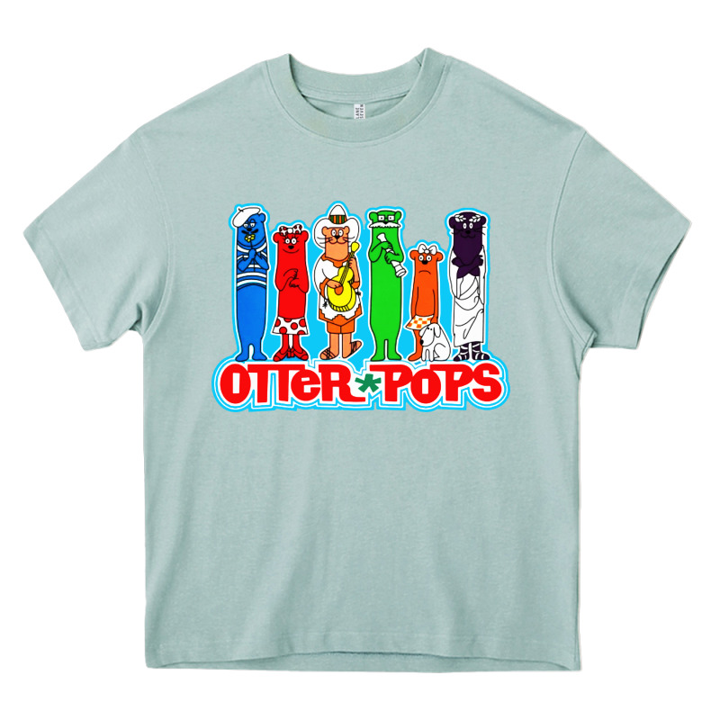 Otter Pops Anime Character Heavy Core Tee by linhVisuals | Teevron