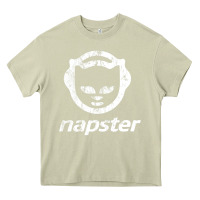 Mossy napster light Heavy Core Tee - linhVisuals