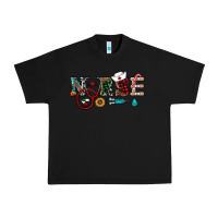 Black christmas nurse Urban Heavy Tee - RanaPortraitStore