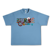 Pebble Blue christmas nurse Urban Heavy Tee - RanaPortraitStore