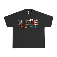 Pigment Black christmas nurse Urban Heavy Tee - RanaPortraitStore
