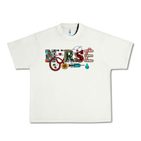 Pistachio christmas nurse Urban Heavy Tee - RanaPortraitStore