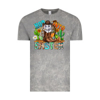 Cloud Rock Hop Into Easter Bunny Western Vintage Tee - CowhideDigitalArt