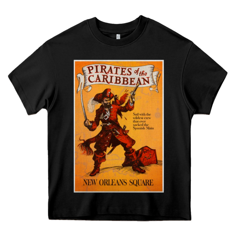 Pirates Of The Caribbean Film Heavy Core Tee by linhVisuals | Teevron