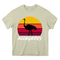 Mossy retro vintage allegedly ostrich Heavy Core Tee - linhVisuals