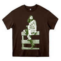 Bernadette Devlin Retro Irish Fanart Heavy Core Tee | Teevron