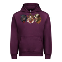 Mauve Wine Hangin With My Heifers Urban Hoodie - RanaPortraitStore