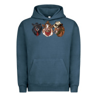 Pigment Midnight Navy Hangin With My Heifers Urban Hoodie - RanaPortraitStore