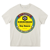 Cream all purpose kikkoman Heavy Core Tee - linhVisuals