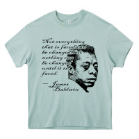 Arona james baldwin Heavy Core Tee - linhVisuals