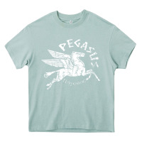 Arona ivory pegasus Heavy Core Tee - linhVisuals