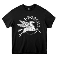 Ivory Pegasus Heavy Core Tee | Teevron