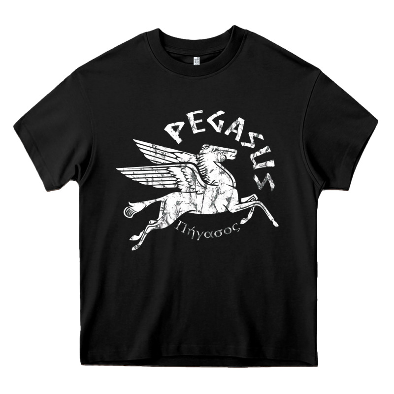 Ivory Pegasus Heavy Core Tee by linhVisuals | Teevron