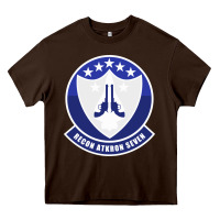 Chocolate Brown ra 5c vigilante patch Heavy Core Tee - linhVisuals
