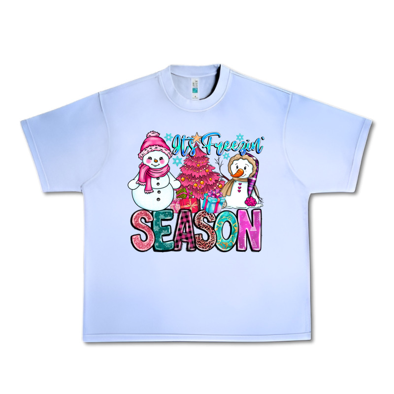 It's Freezin Season Urban Heavy Tee by CowhideDigitalArt | Teevron