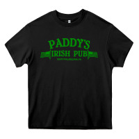 Black paddy irish pub Heavy Core Tee - linhVisuals