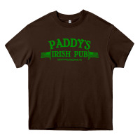 Chocolate Brown paddy irish pub Heavy Core Tee - linhVisuals