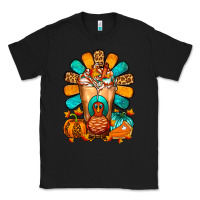 Black Thanksgiving Cold Drink Frappe Classic Tee - FaDigitalArtStudio