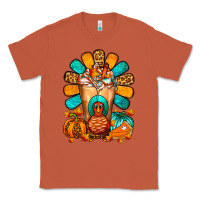 Copper Thanksgiving Cold Drink Frappe Classic Tee - FaDigitalArtStudio
