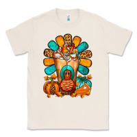 Natural Thanksgiving Cold Drink Frappe Classic Tee - FaDigitalArtStudio