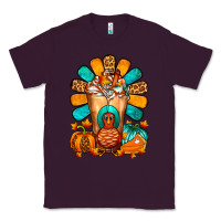 Plum Thanksgiving Cold Drink Frappe Classic Tee - FaDigitalArtStudio