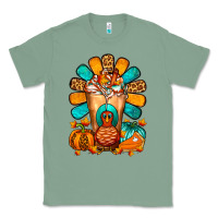 Sage Thanksgiving Cold Drink Frappe Classic Tee - FaDigitalArtStudio