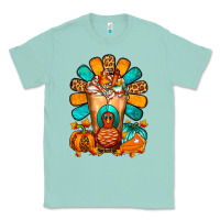 Seafoam Thanksgiving Cold Drink Frappe Classic Tee - FaDigitalArtStudio