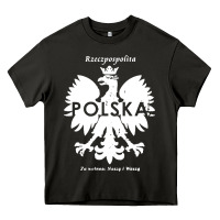 Asphalt poland rzeczpospolita polska polish eagle symbol Heavy Core Tee - linhVisuals