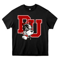 Black bu university terries champion Heavy Core Tee - linhVisuals