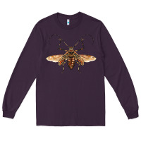 Plum acrocinus beetle with wings Long Sleeve Tee - LillyAllenDesigns