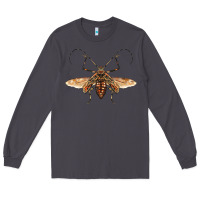 Smoke acrocinus beetle with wings Long Sleeve Tee - LillyAllenDesigns