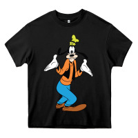 Black goofy Heavy Core Tee - linhVisuals