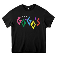 Black the go go's müsïc Heavy Core Tee - linhVisuals