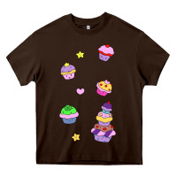 Chocolate Brown cupcakes! Heavy Core Tee - linhVisuals