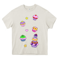 Cream cupcakes! Heavy Core Tee - linhVisuals