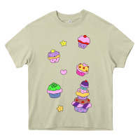 Mossy cupcakes! Heavy Core Tee - linhVisuals