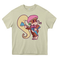Mossy cute guitarist dixie kong Heavy Core Tee - linhVisuals
