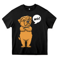 Black norfolk terrier t  shirt stubborn norfolk terrier t  shirt Heavy Core Tee - linhVisuals