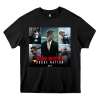 Black Mission Impossible Heavy Core Tee - linhVisuals