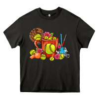 Asphalt Softball Coffee Mug Heavy Core Tee - FaDigitalArtStudio