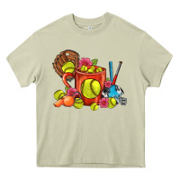Mossy Softball Coffee Mug Heavy Core Tee - FaDigitalArtStudio