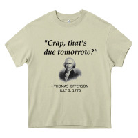 Mossy funny thomas jefferson usa history teacher student gift t shirt Heavy Core Tee - linhVisuals