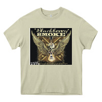 Mossy Blackberry Smoke Heavy Core Tee - linhVisuals