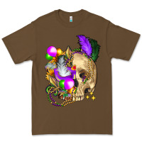 Cacao mardi gras skull Premium Tee - FaDigitalArtStudio