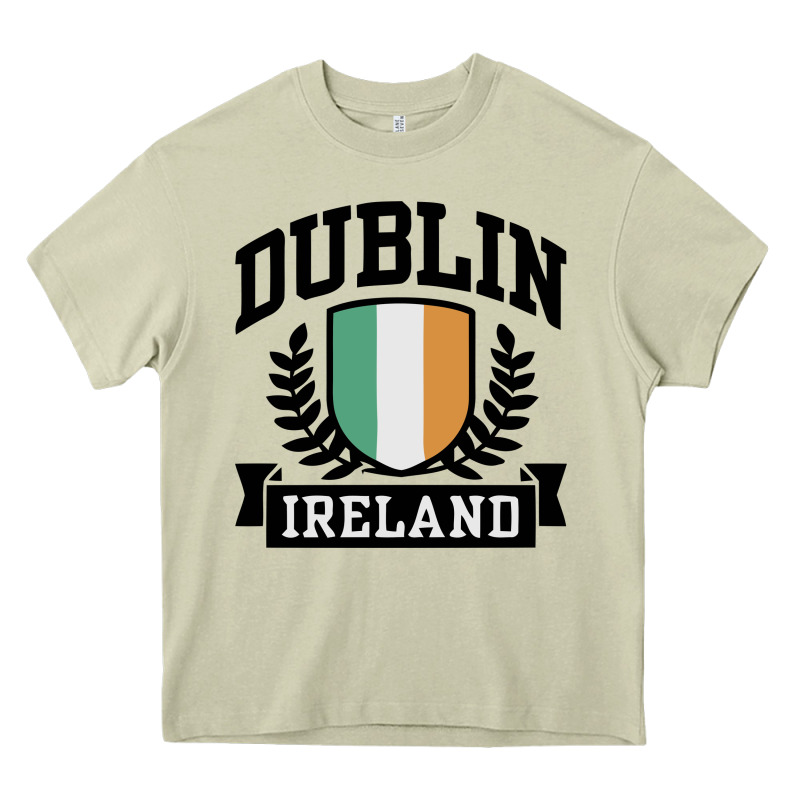 Dublin Ireland Heavy Core Tee by linhVisuals | Teevron
