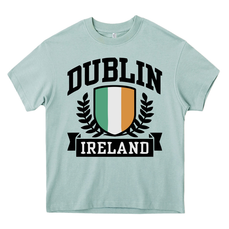 Dublin Ireland Heavy Core Tee by linhVisuals | Teevron