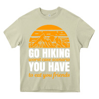Mossy hiking t  shirt go hiking Heavy Core Tee - linhVisuals