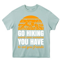 Arona hiking t  shirt go hiking Heavy Core Tee - linhVisuals