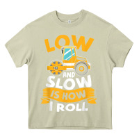 Mossy asphalt paving operator quote low and slow is how i roll t shirt Heavy Core Tee - linhVisuals